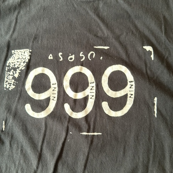 Punk 999 logo t-shirt - Picture 2 of 5